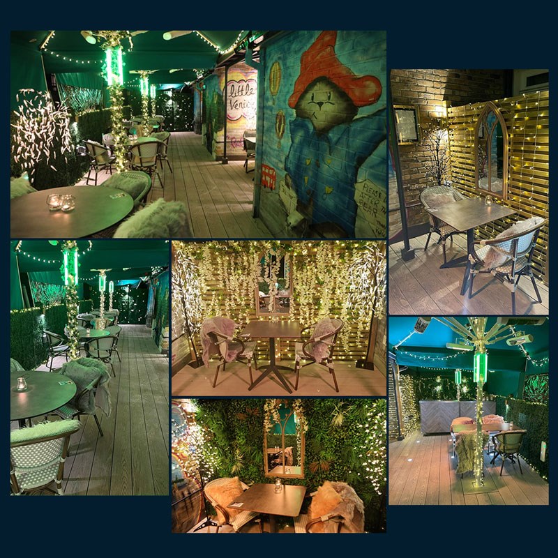 The Garden Terrace at Hotel Indigo