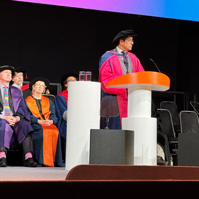 Koolesh Shah Awarded Honorary Doctorate